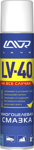 Смазка многоцелевая LV-40 LAVR Multipurpose grease (LN1485)  400 мл (12)