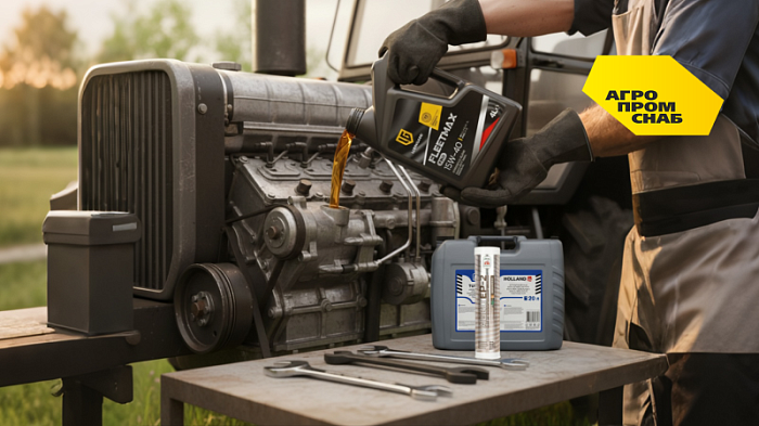 Весенняя подготовка техники к сезону: Выбор масел и смазок для тракторов и комбайнов